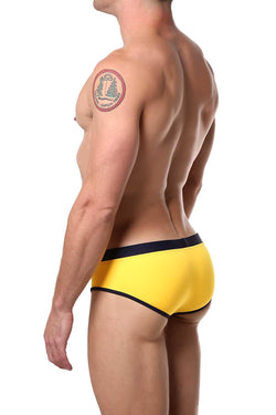 Tribe Yellow/Navy Atlantic Swim Boy-Brief thumbnail 2