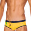 Tribe Yellow & Navy Indian Swim Boy Brief