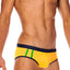 Tribe Yellow & Navy Indian Swim Boy Brief