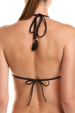 Trina Turk Golden Medallion Printed Triangle Bikini Top thumbnail 4