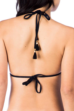 Trina Turk Golden Medallion Printed Triangle Bikini Top thumbnail 2