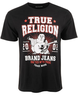 True Religion Buddha Graphic T-shirt Black thumbnail 1