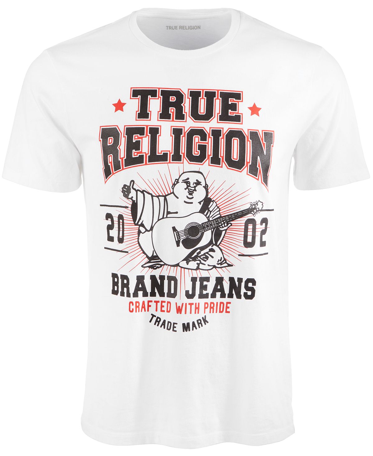 True Religion Buddha Graphic T-shirt White