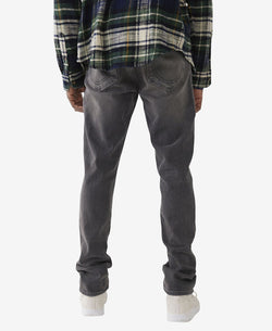 True Religion Geno Slim Fit Jean Dark Asphalt Destroy thumbnail 2
