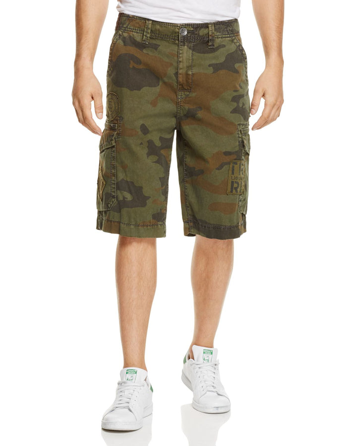 True Religion Trooper Camo Military Short