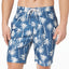 Trunks Surf & Swim Co. Midnight/Off-White Swami Coconut Tree Palm 8.5'' Swim Trunk