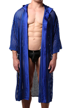 Tulio Royal Blue Shotgun Robe thumbnail 4