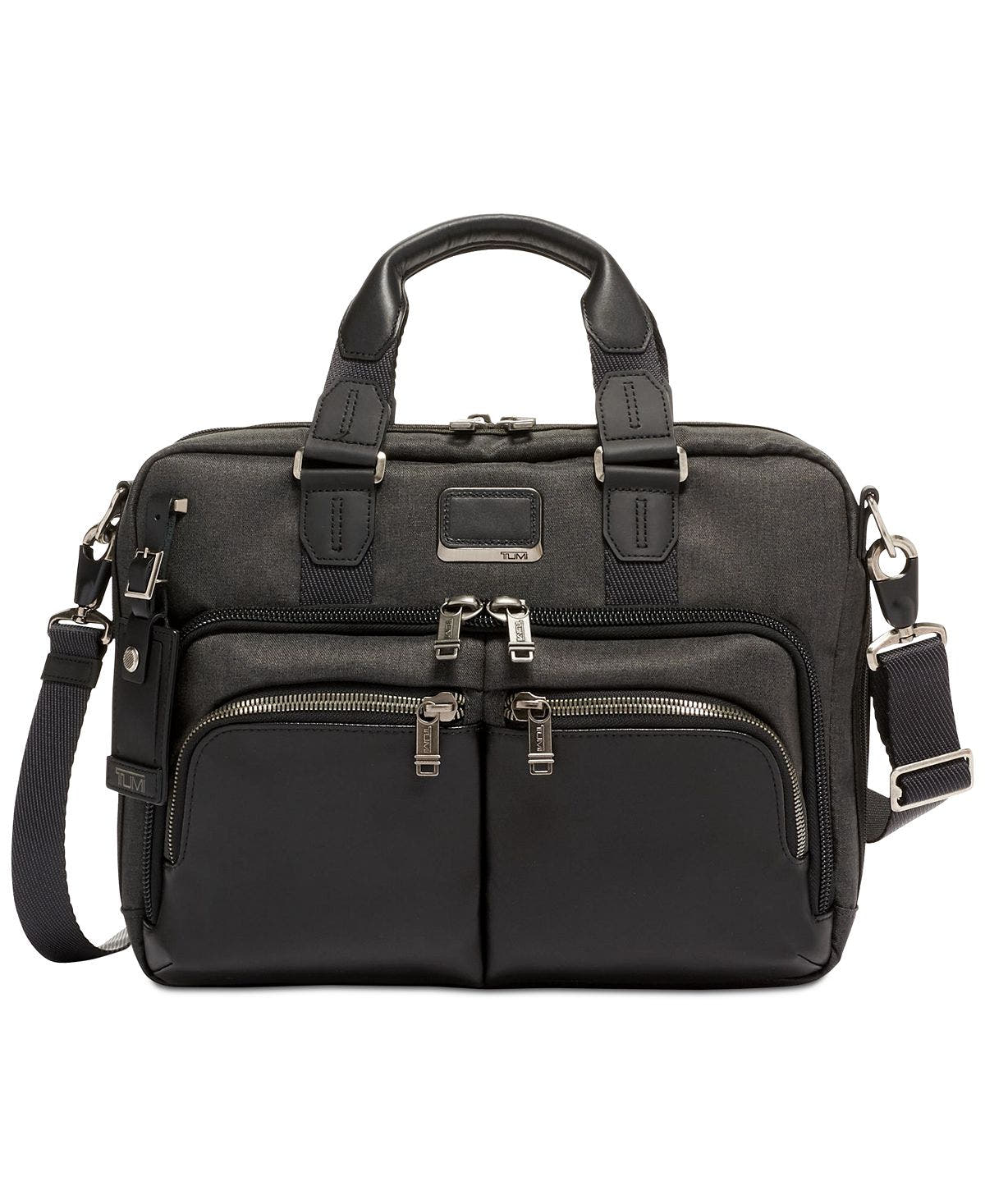 Tumi Albany Slim Commuter Briefcase Dark Gray