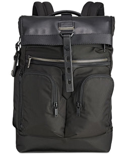 Tumi Alpha Bravo London Roll-top Backpack Black thumbnail 1