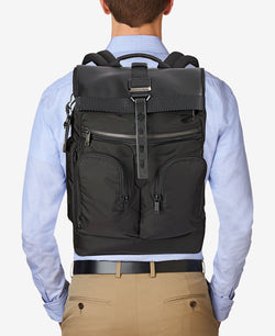 Tumi Alpha Bravo London Roll-top Backpack Black thumbnail 3