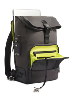 Tumi Harrison Osborn Roll Top Backpack Reflective Iron thumbnail 4