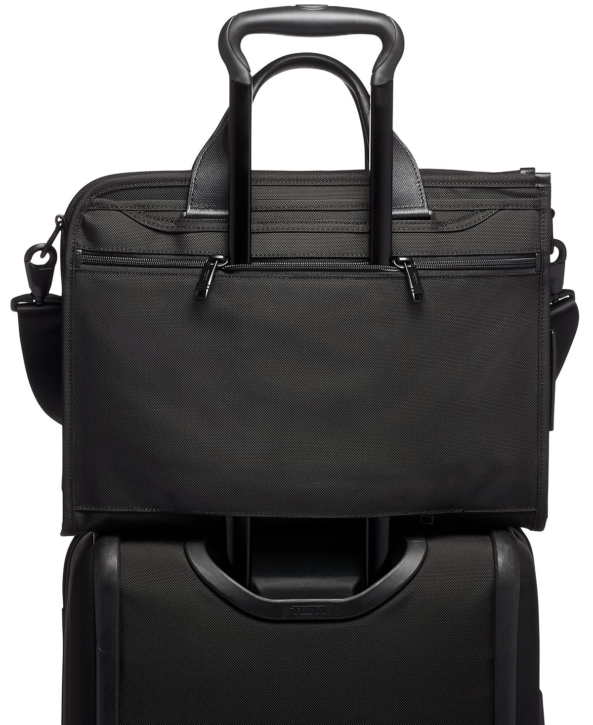 Tumi Slim Deluxe Portfolio Black CheapUndies