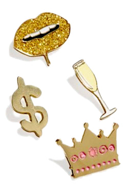 TwelveNYC Bling Enamel Pin 4-Pack thumbnail 1