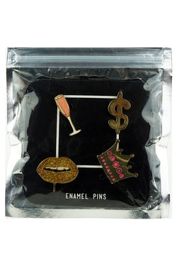 TwelveNYC Bling Enamel Pin 4-Pack thumbnail 2