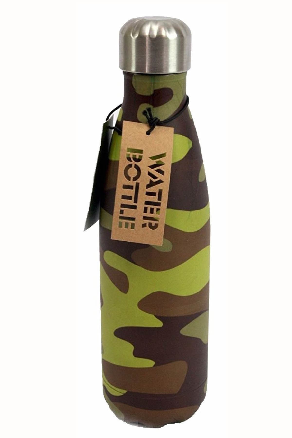 TwelveNYC Camo-Print Stainless Steel Water Bottle