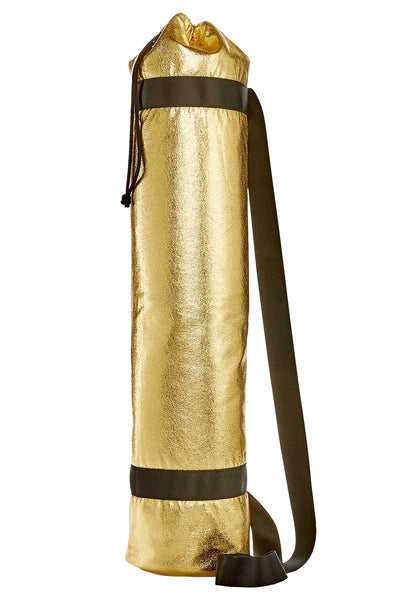 TwelveNYC Gold Yoga Mat Carrier Bag