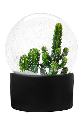 TwelveNYC Green Cactus Snow-Globe