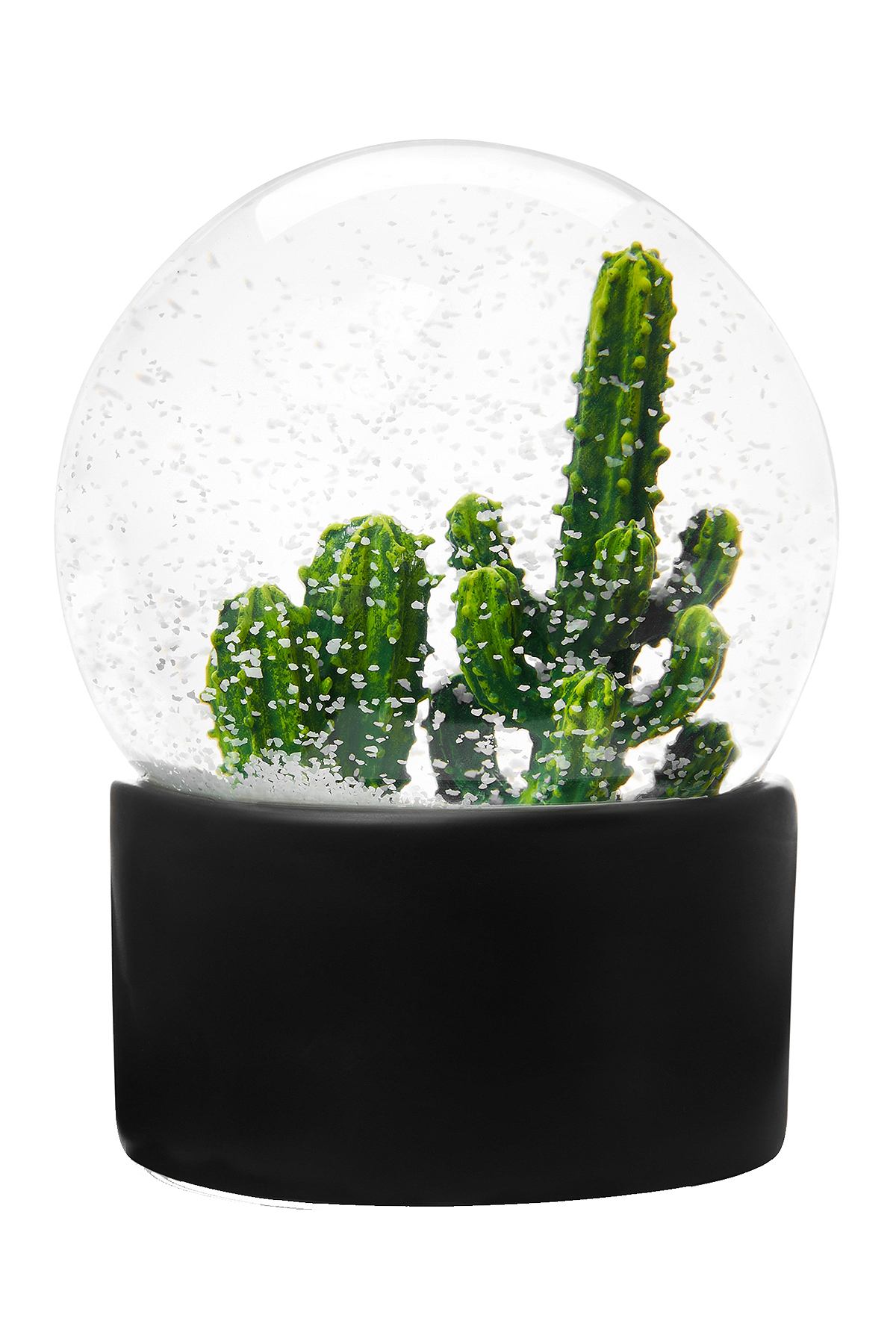 TwelveNYC Green Cactus Snow-Globe