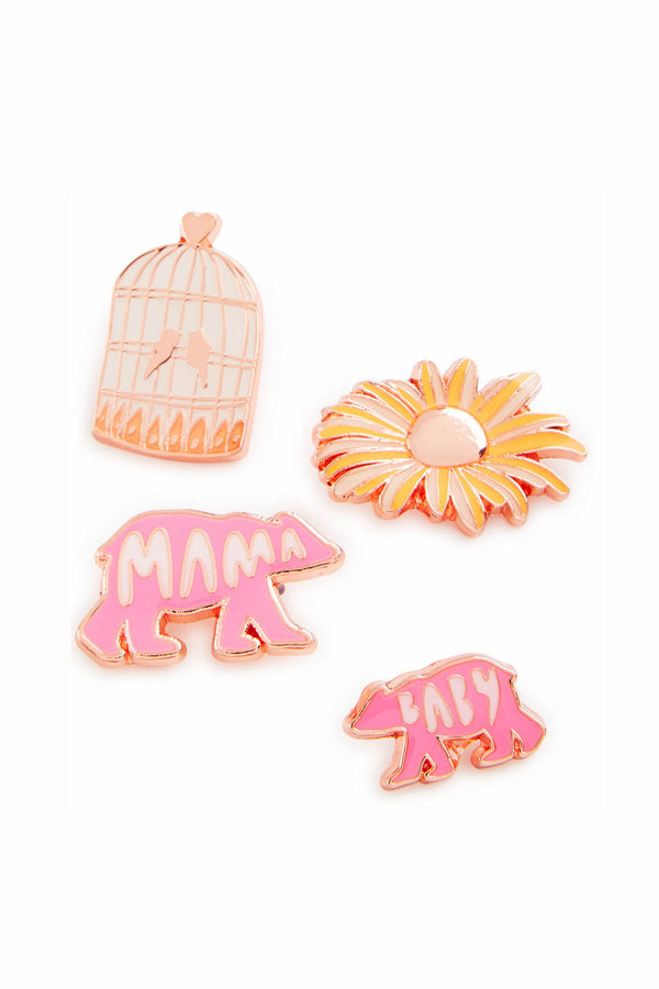 TwelveNYC Mama Bear Enamel Pin 4-Pack
