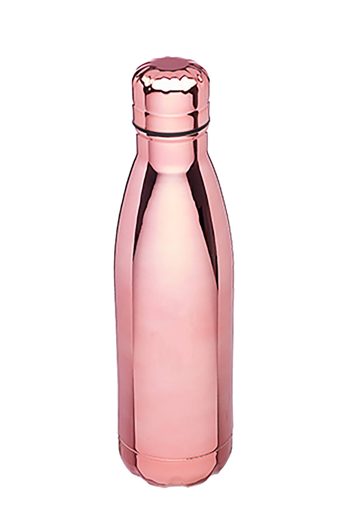 TwelveNYC Metallic-Pink 16oz Insulated Stainless Steel Water Bottle