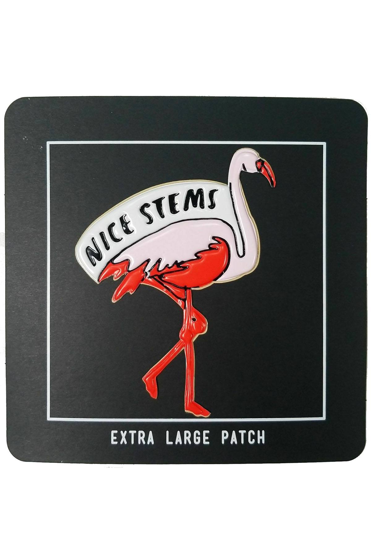 TwelveNYC Nice-Stems Flamingo Extra-Large Adhesive Patch