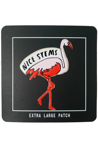 TwelveNYC Nice-Stems Flamingo Extra-Large Adhesive Patch