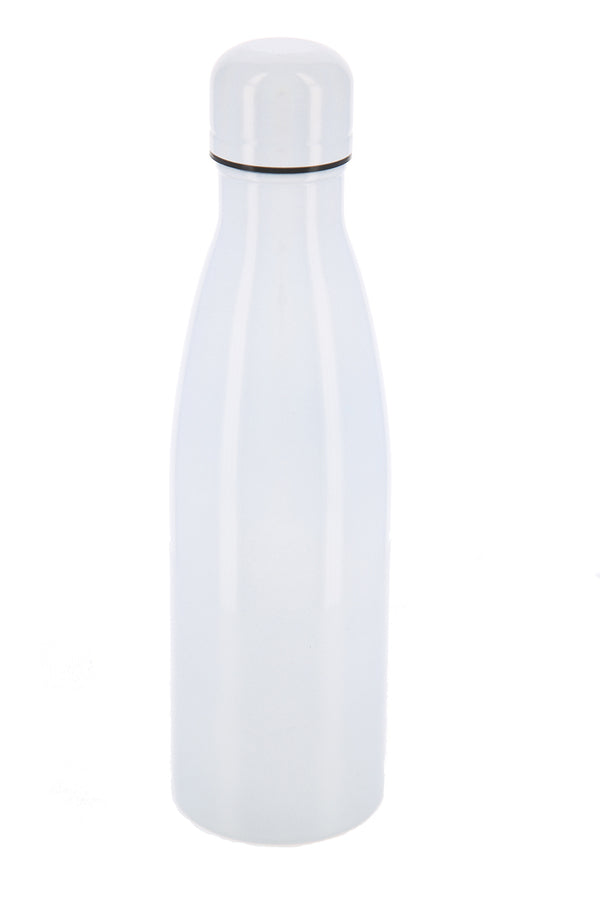 TwelveNYC White Double Wall Stainless Steel Water Bottle