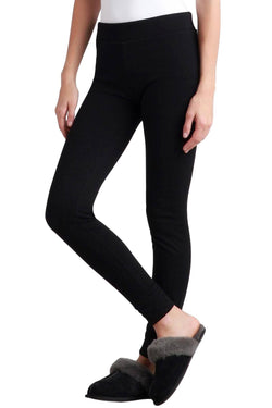 UGG Goldie Fleece Lined Legging in Black thumbnail 1