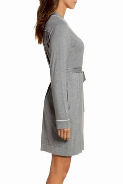 UGG Heather-Grey Aldridge Robe thumbnail 2
