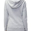 UGG Heather-Grey Clara Zip-Front Port Hoodie