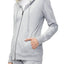 UGG Heather-Grey Clara Zip-Front Port Hoodie