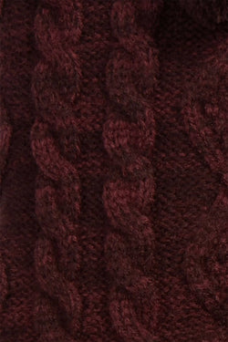 UGG Pom Pom Fleece Lined Socks in Port thumbnail 3
