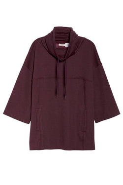 UGG Port Heather Astrid Fleece Lined Poncho thumbnail 1