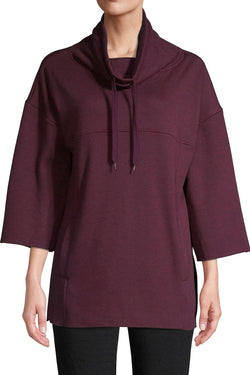 UGG Port Heather Astrid Fleece Lined Poncho thumbnail 3