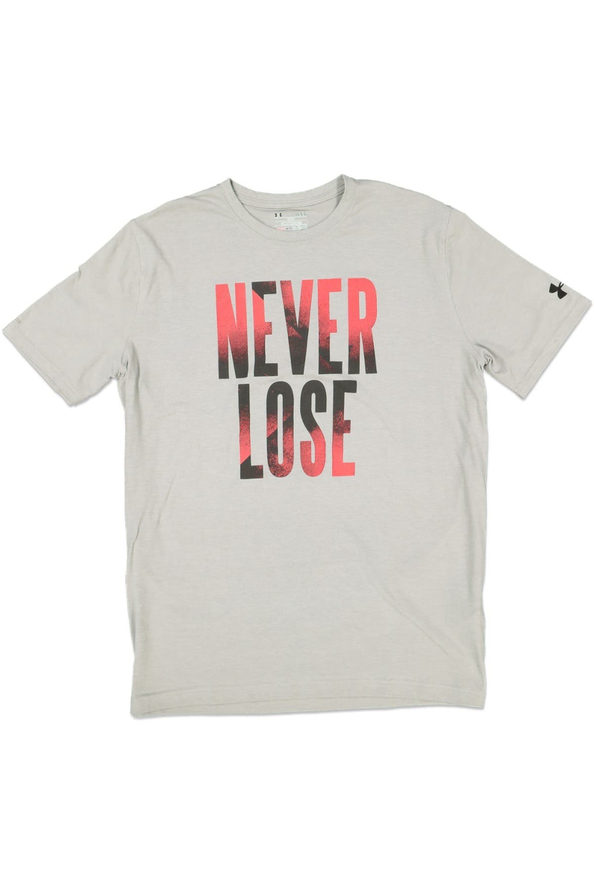 UNDER ARMOUR NEVER LOSE SHORT SLEEVE TEE