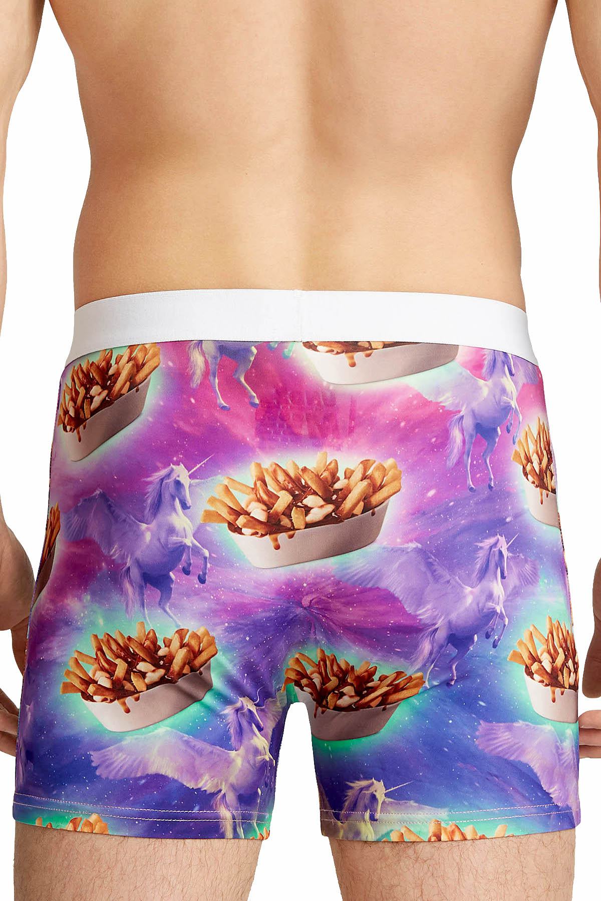 UNDZ Pink/Multi Unicorn Poutine Boxer Brief