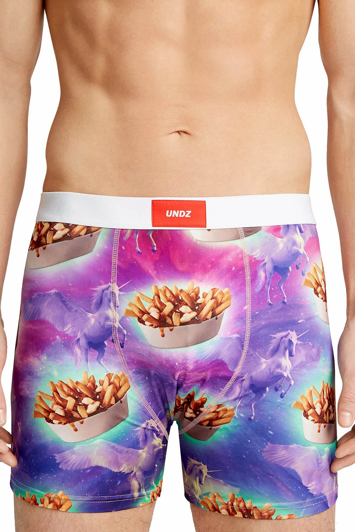 UNDZ Pink/Multi Unicorn Poutine Boxer Brief