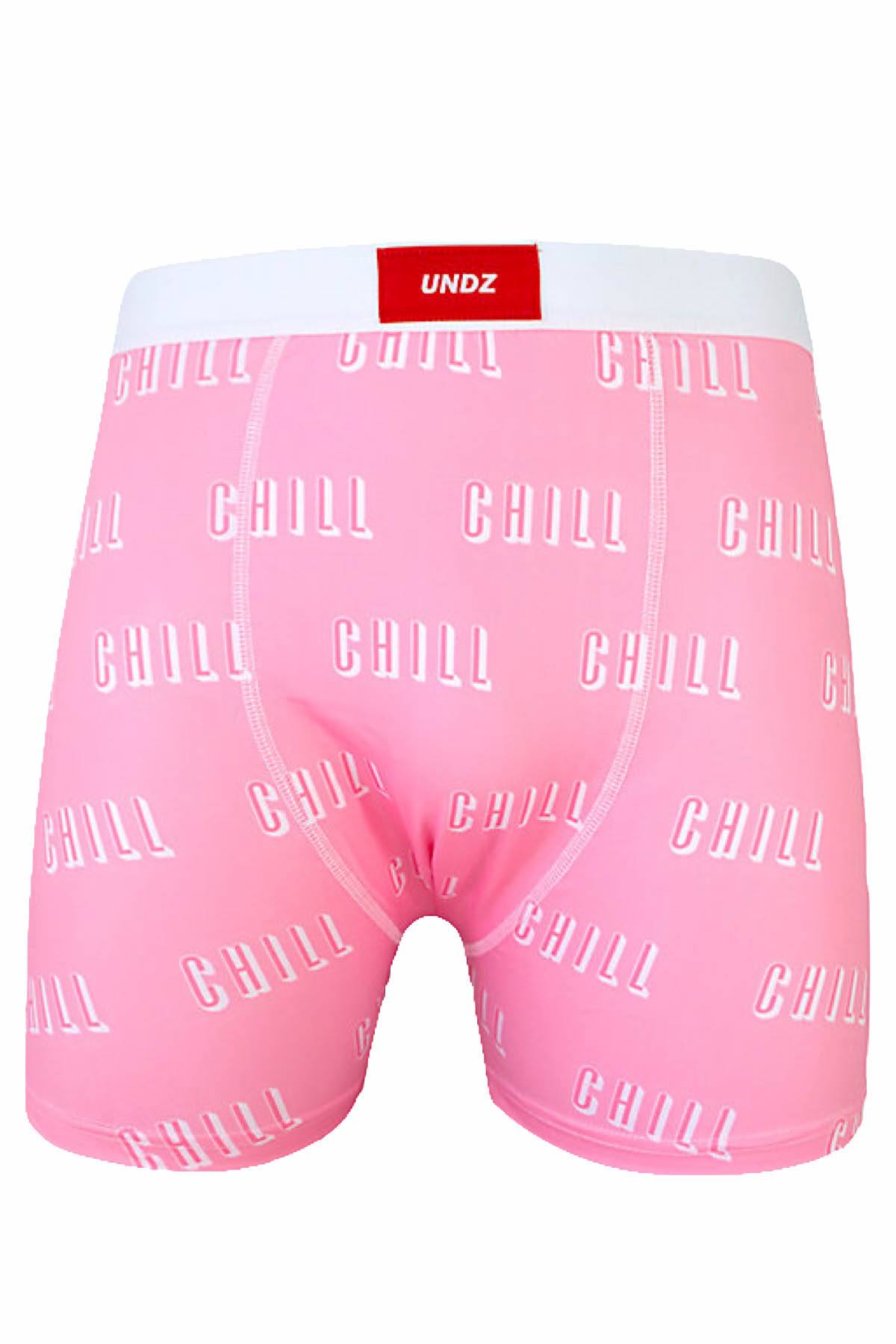UNDZ Pink She Net and Chill Boxer Brief