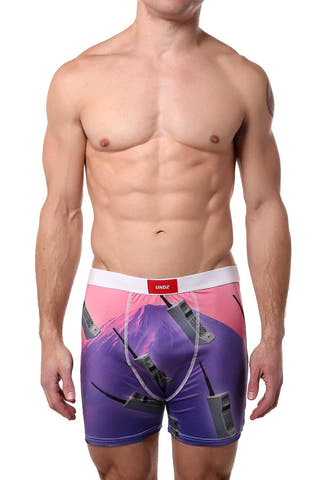 UNDZ Purple/Pink Hi-Tech Boxer Brief