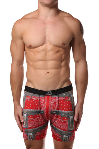 UNDZ Red Traffic Boxer Brief