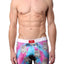 UNDZ Teal/Pink Mr Cat Boxer Brief