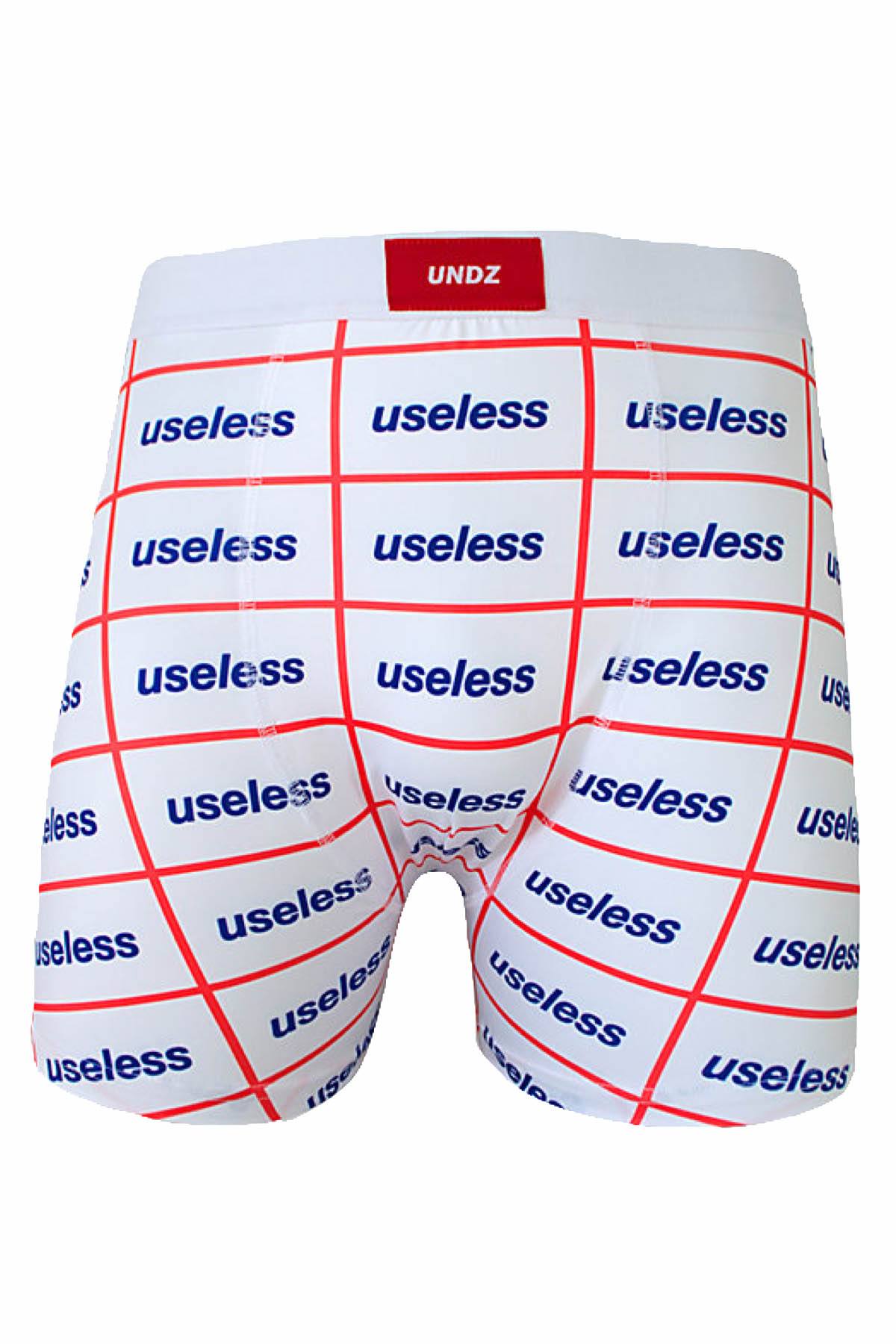 UNZ White Useless Boxer Brief – CheapUndies