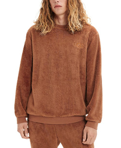 Ugg Coby Pullover Crewneck Sweatshirt Cedar Bark thumbnail 2