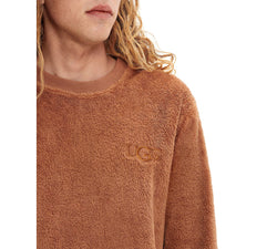 Ugg Coby Pullover Crewneck Sweatshirt Cedar Bark thumbnail 4
