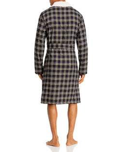 Ugg kalib Robe Black/Gray Plaid thumbnail 2