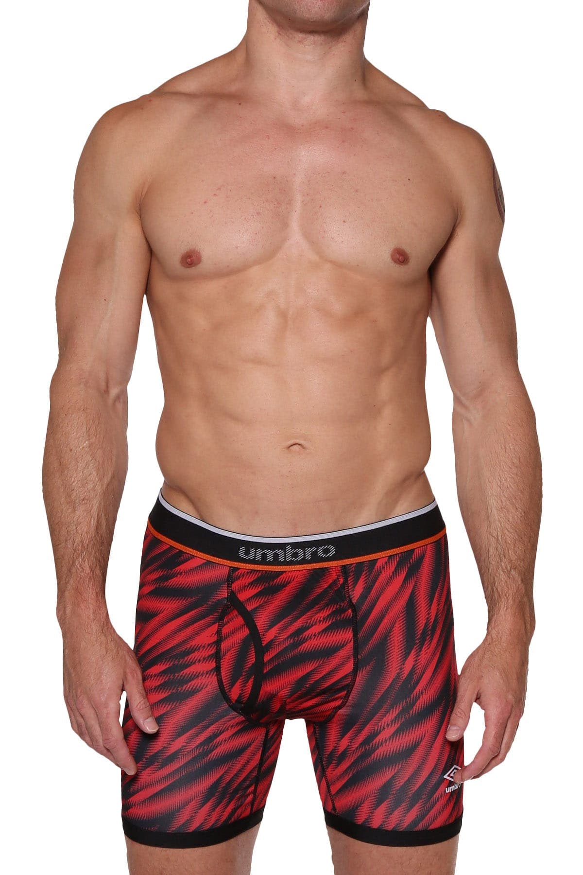 Umbro Red/Black Performance Boxer Brief