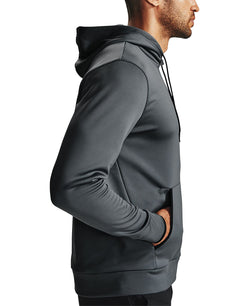 Under Armour Armour Fleece Slip-on Hoodie Pitch Grey/orange thumbnail 2
