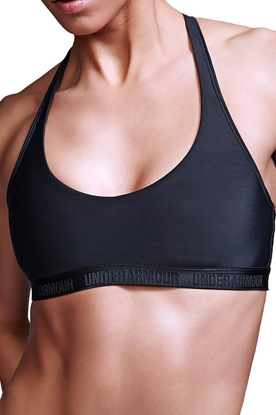 Under Armour Black Armour Low Sports Bra