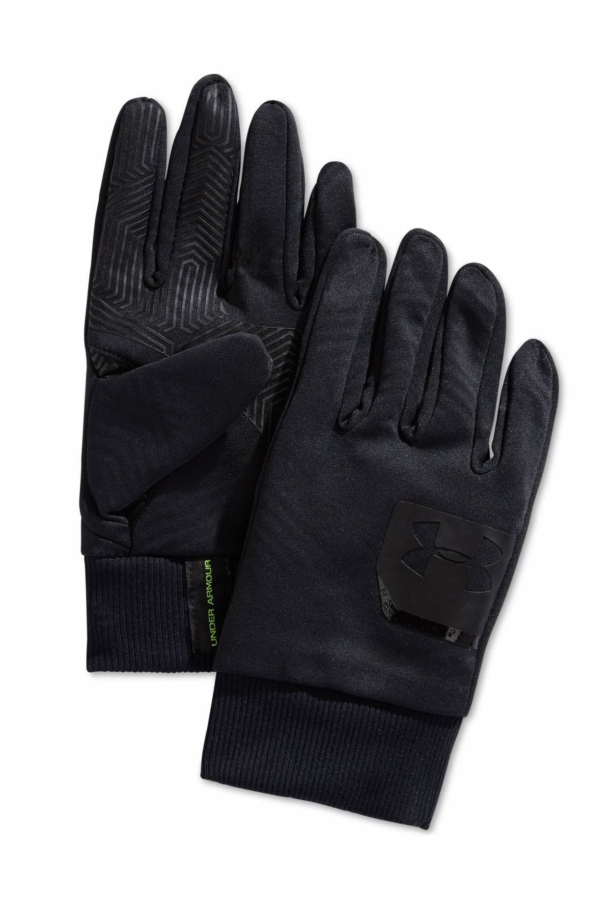 Under Armour Black ColdGear Infrared Tech-Touch Core Gloves