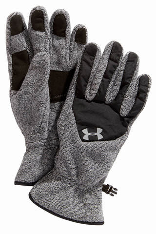 Under Armour Black Coldgear Infrared Fleece Survivor Gloves
